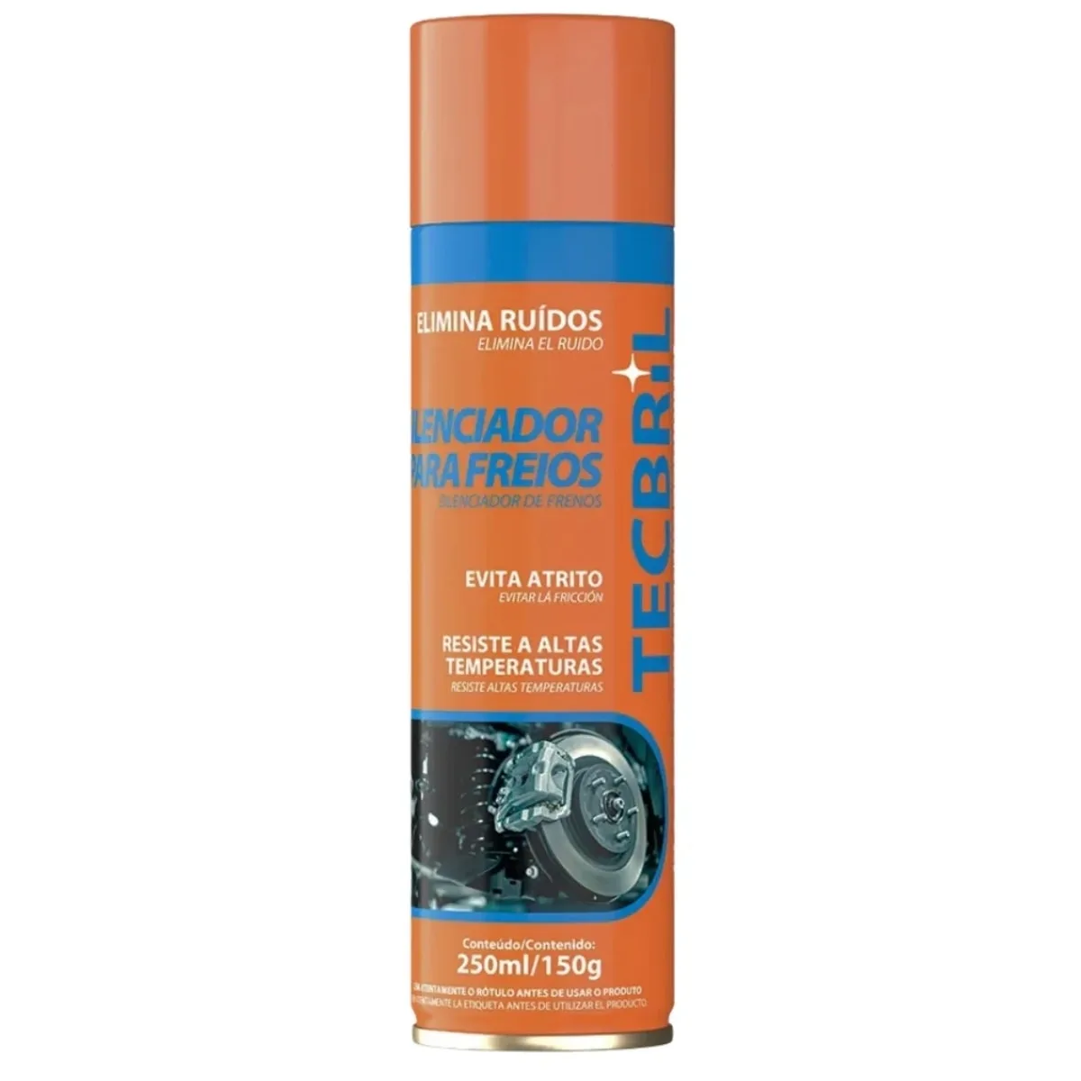Silenciador Freios Tecbril 250ml