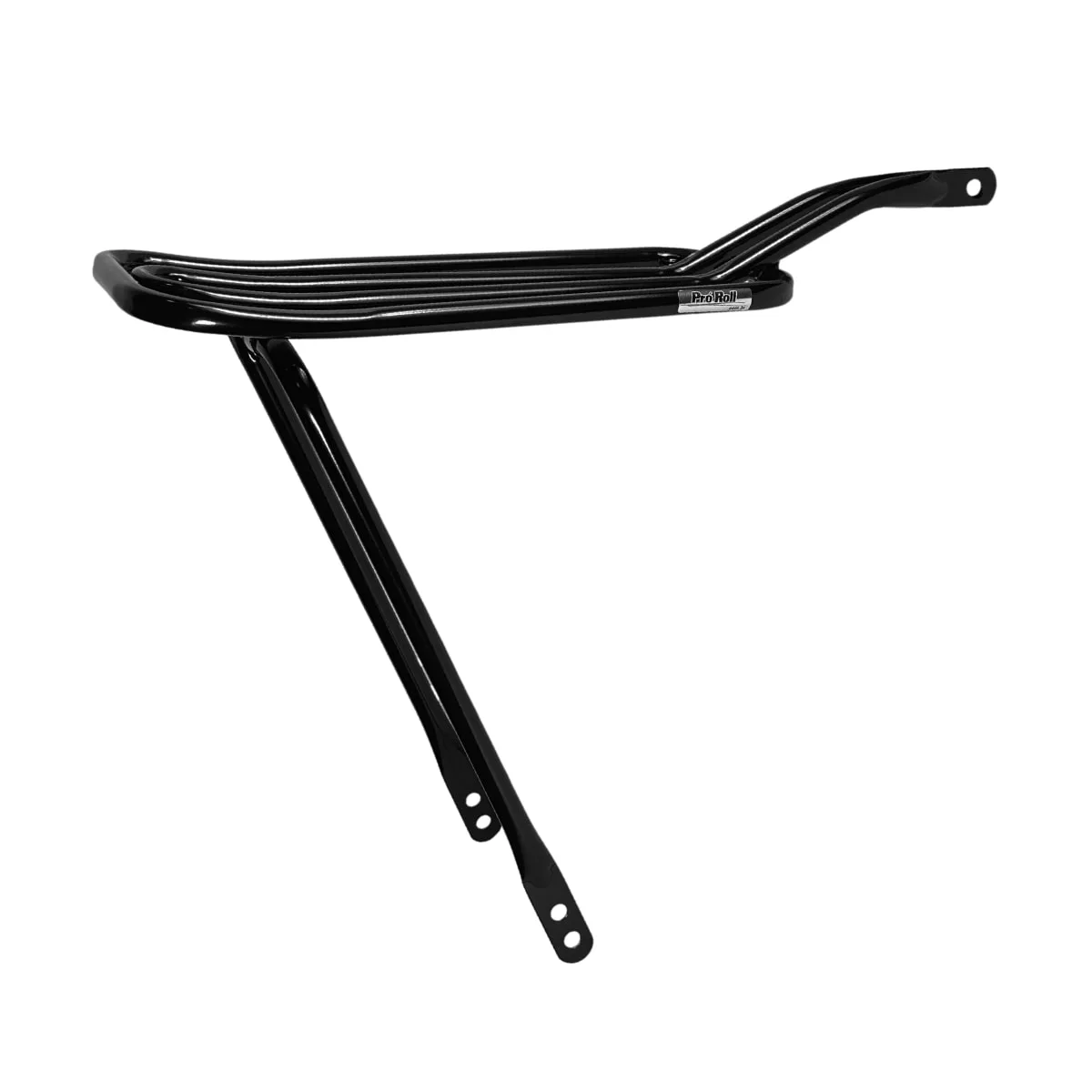 Bagageiro de Bicicleta Pro Roll Tubular Aro 26 Preto Articulado Sport