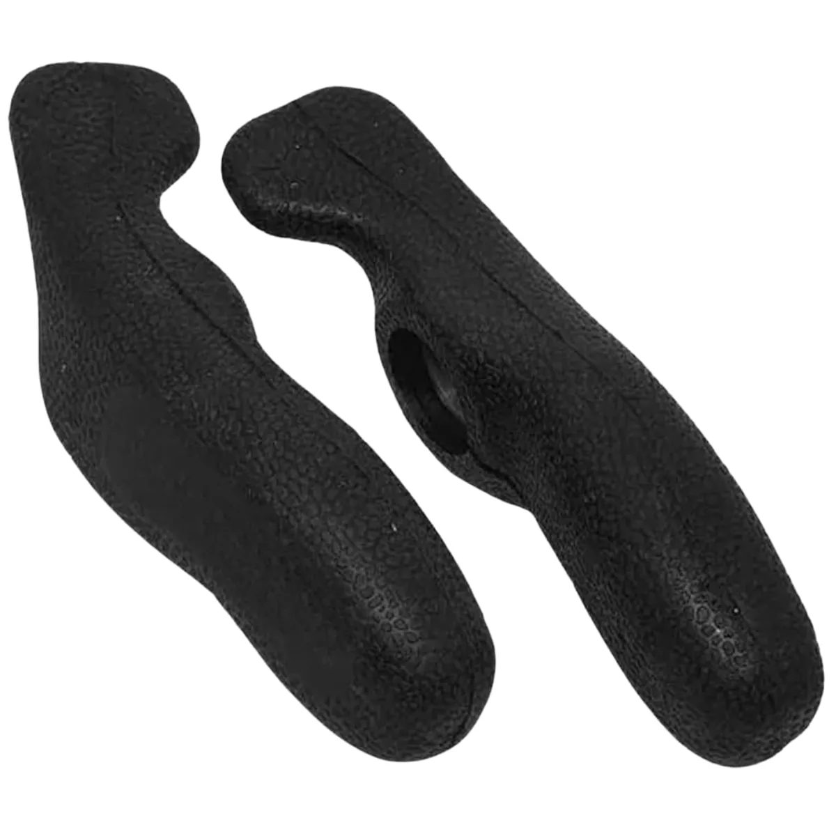 Bar End Emborrachado Importado Ergonômico Preto
