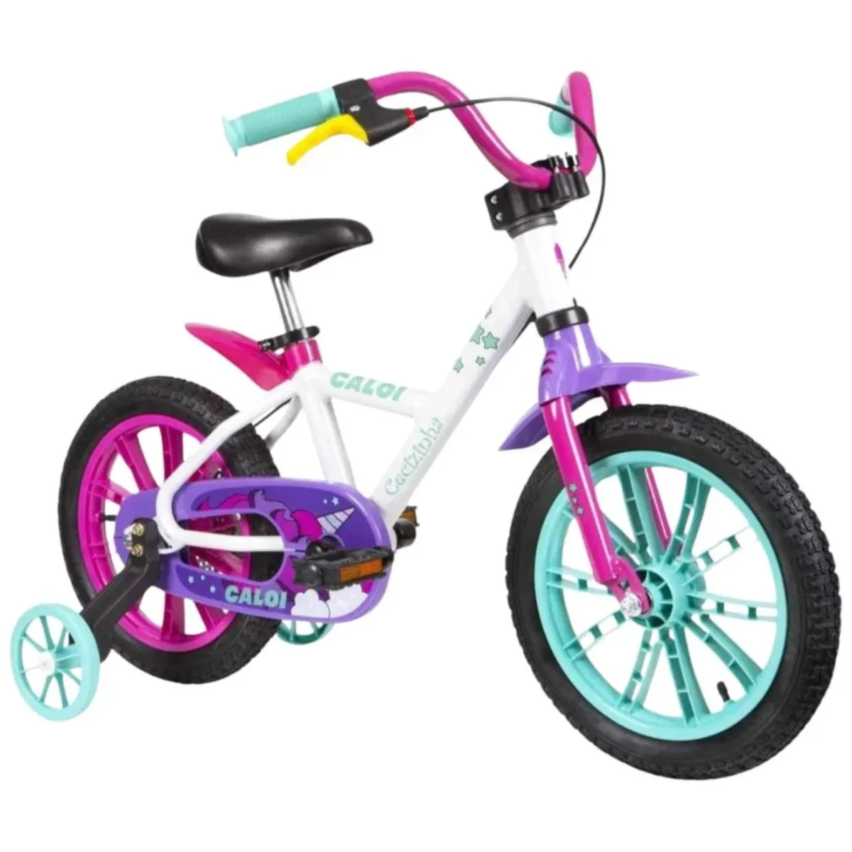 Bicicleta Aro 14 Nathor Cecizinha Multicolor