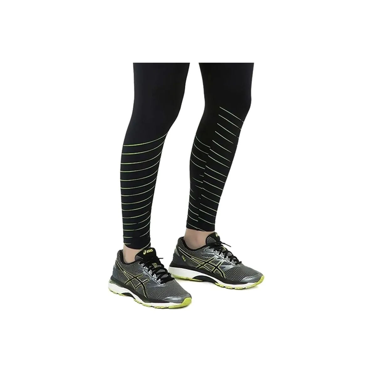 Calça Ciclismo Feminina Elite Preto Verde