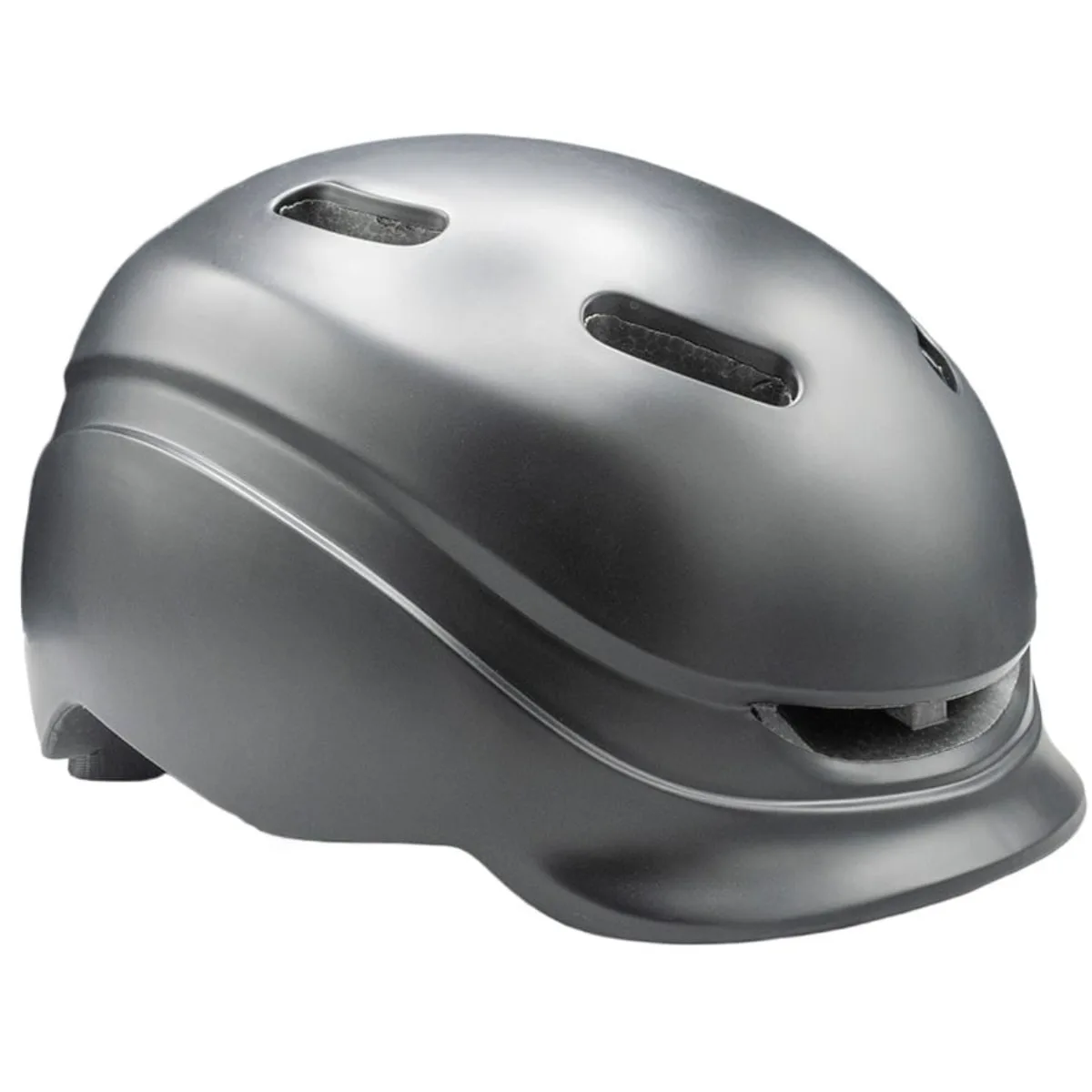 Capacete Bike Urbano GTA In Mold Preto LED 58-56
