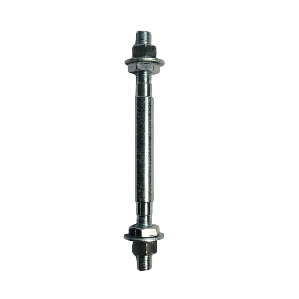 Eixo Dianteiro Com Batente Nek 140mm Aço Prata Grosso 3/8