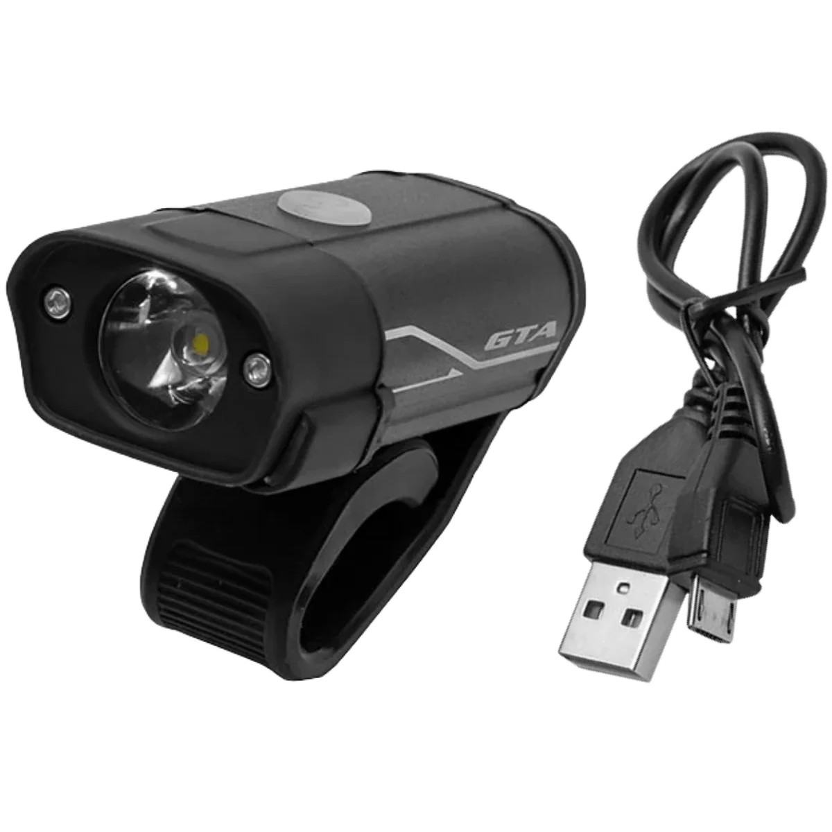 Farol Bike GTA 400 Lúmens LED Recarregável