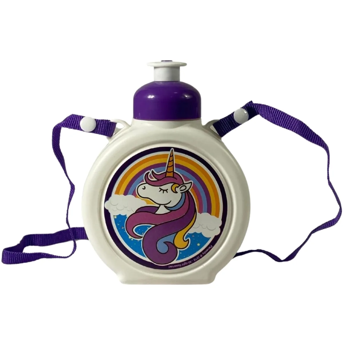 Garrafa Caramanhola BKZ Kids Unicornio 430ml