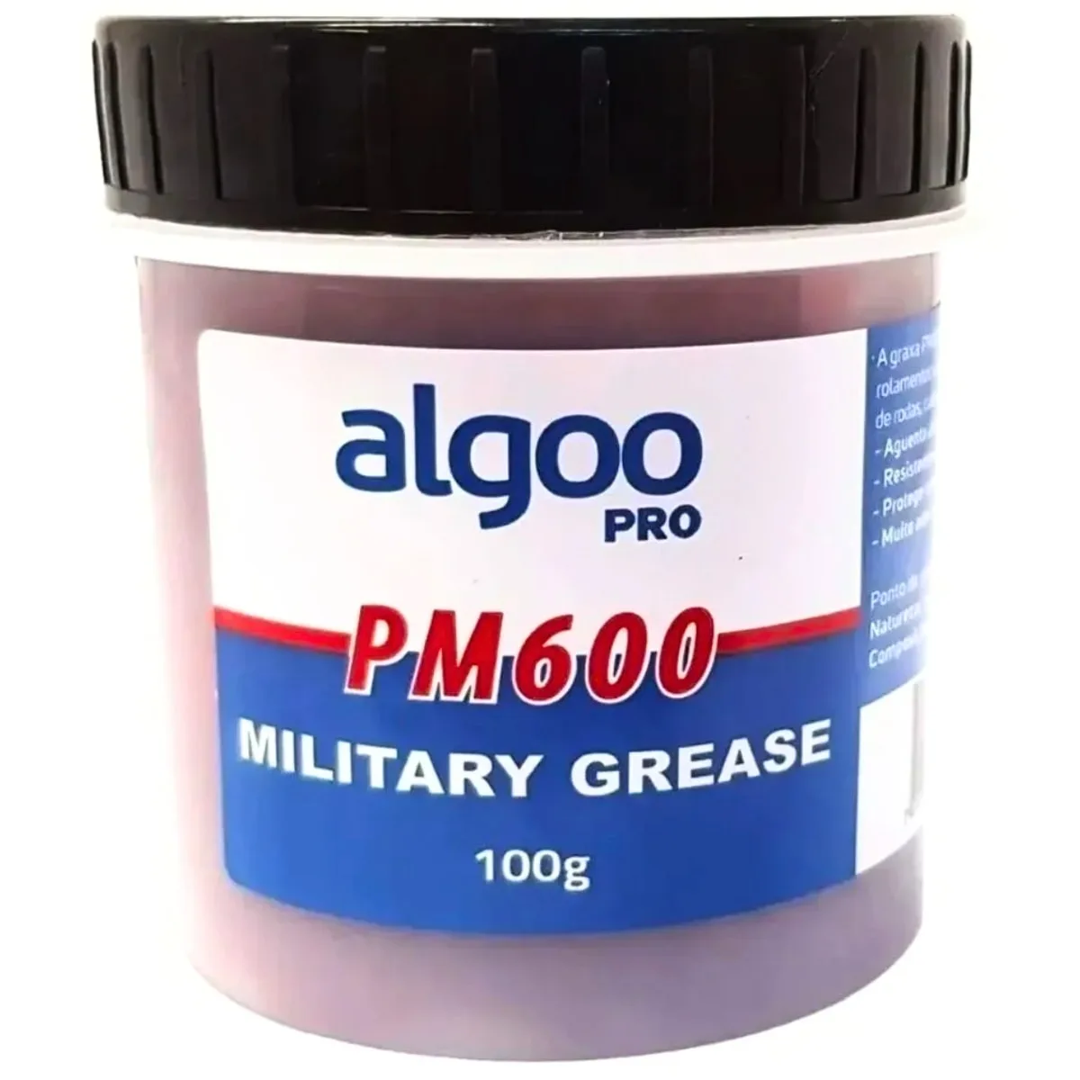 Graxa Militar Algoo Pro PM600 100g