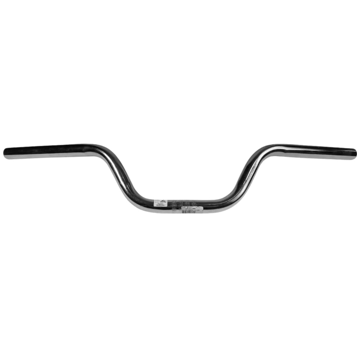 Guidão Estrada Tubo Cross Aço Cromado 620mm X 22,1mm