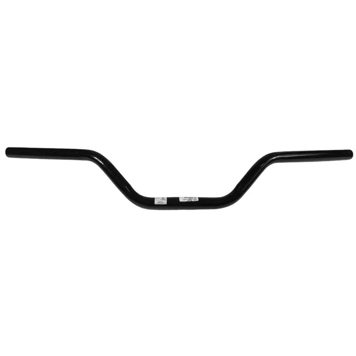 Guidão Passeio Carrera Aço Preto 670mm X 22,6mm