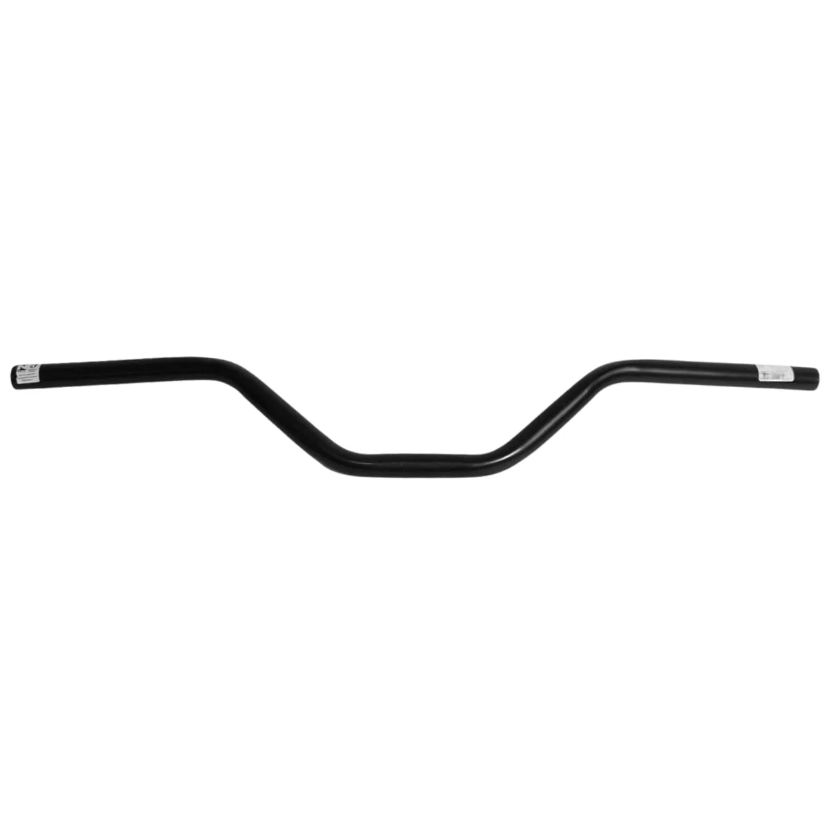 Guidão Passeio Tubo Cross Aço Preto 680mm X 22,2mm