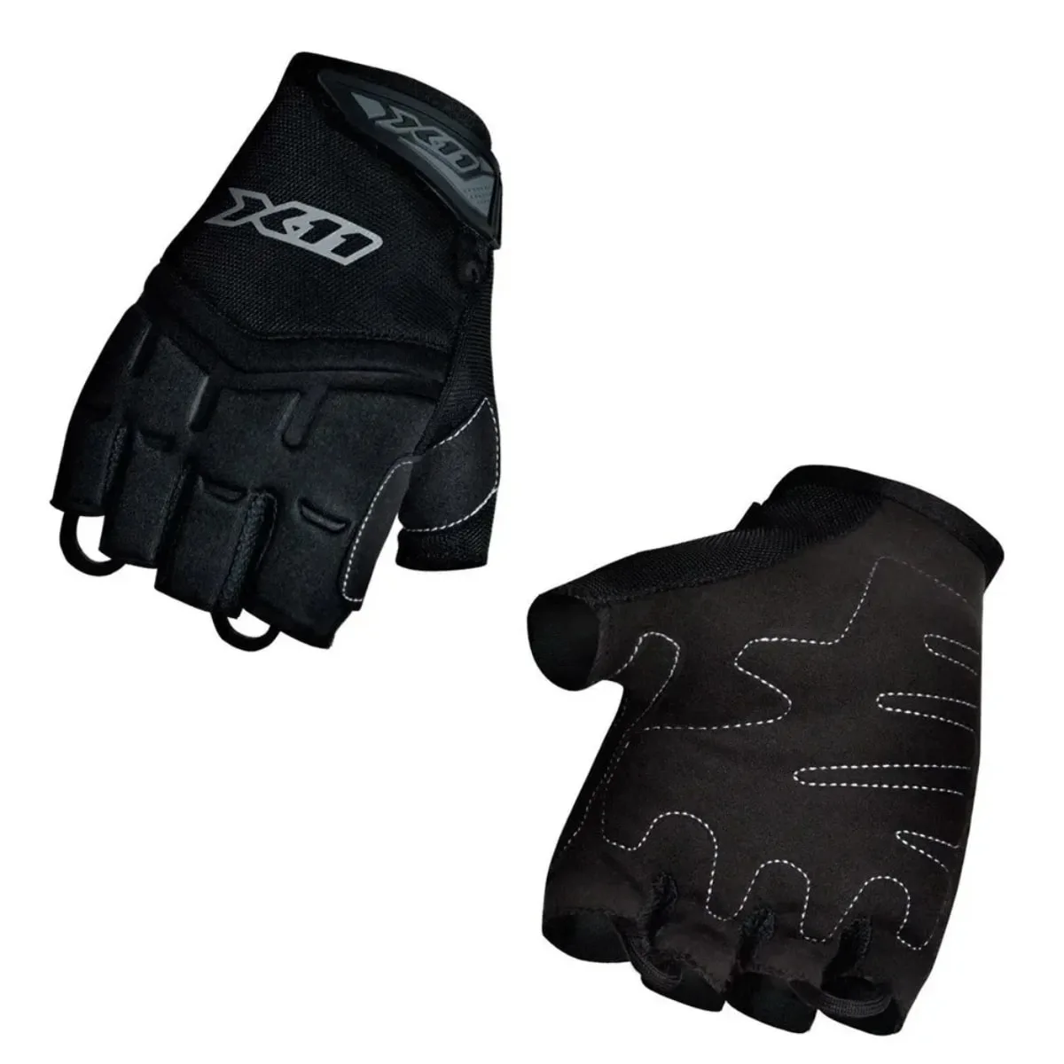 Luva Ciclista X-11 Fit X Meio Dedo