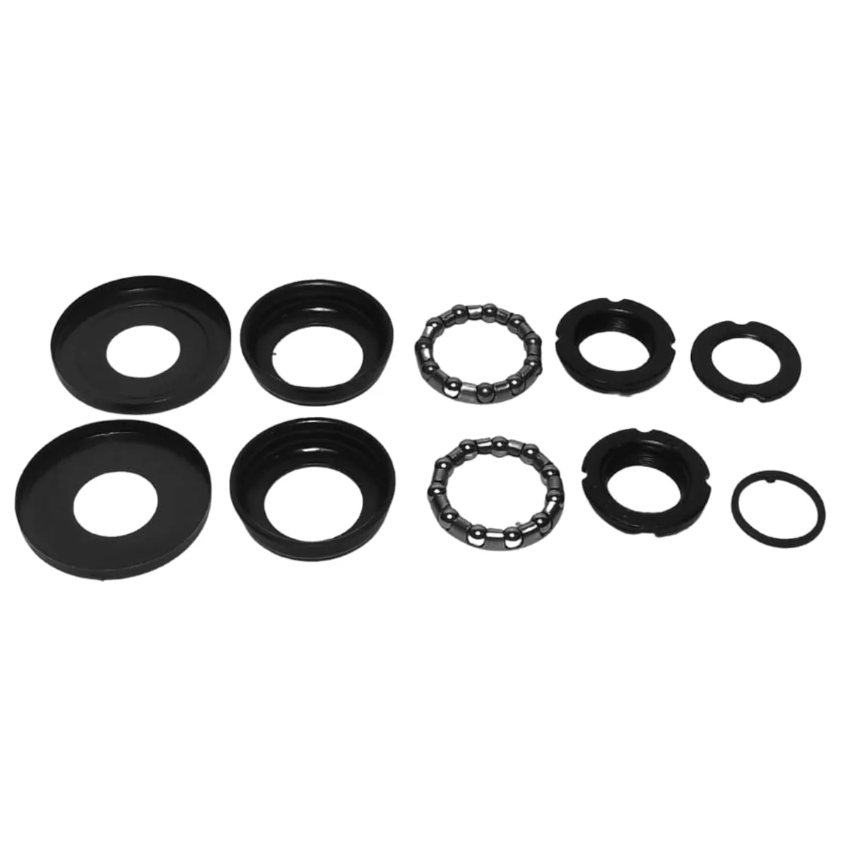 Movimento Central Neco 45mm Com Colar de Esfera Preto