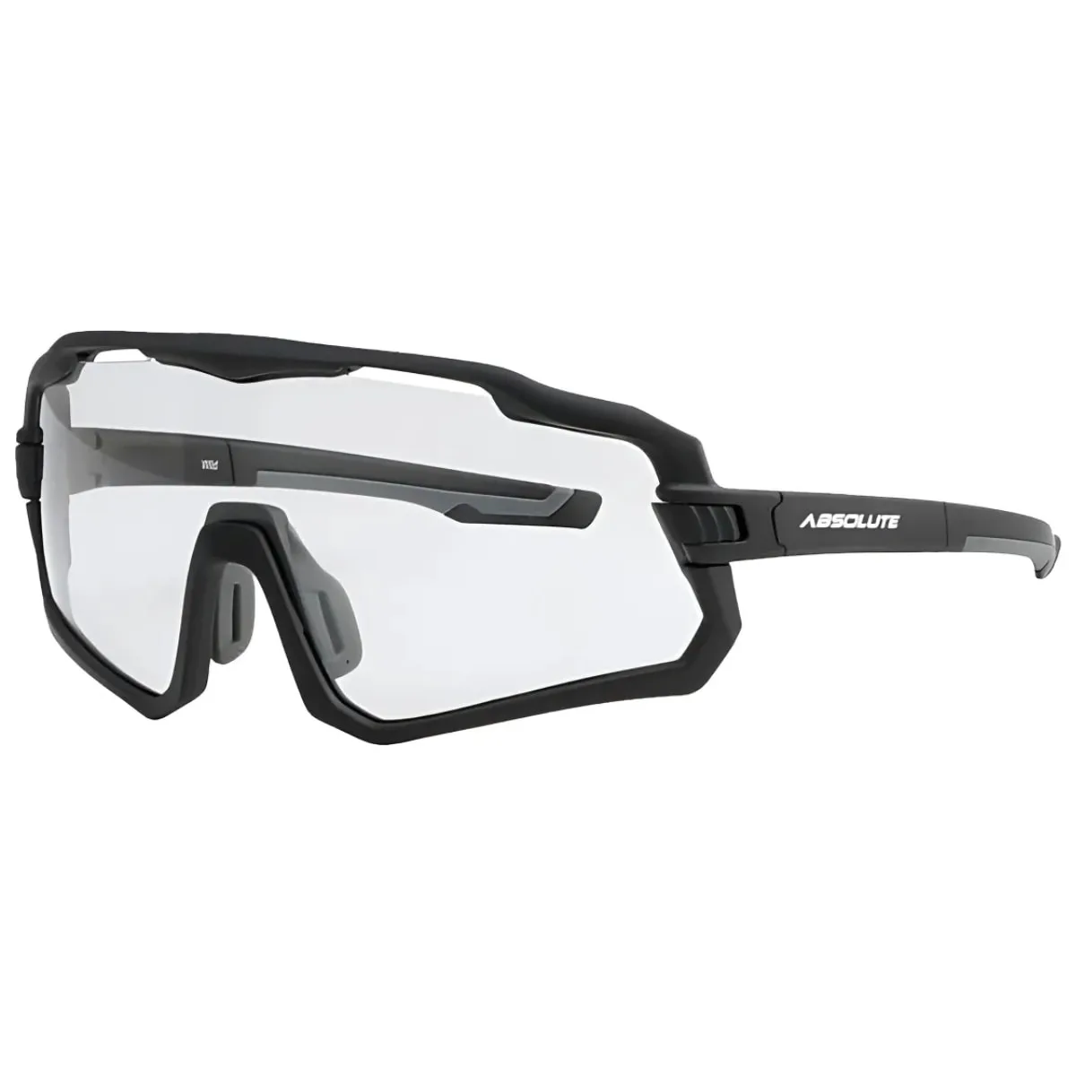Oculos Ciclismo Absolute Wild Preto Lente Transparente UV400