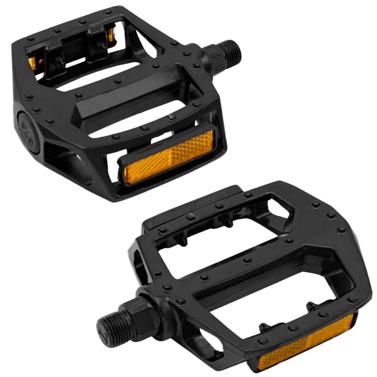 Pedal Bike GTA Plataforma Sueco 1/2 Preto Alumínio