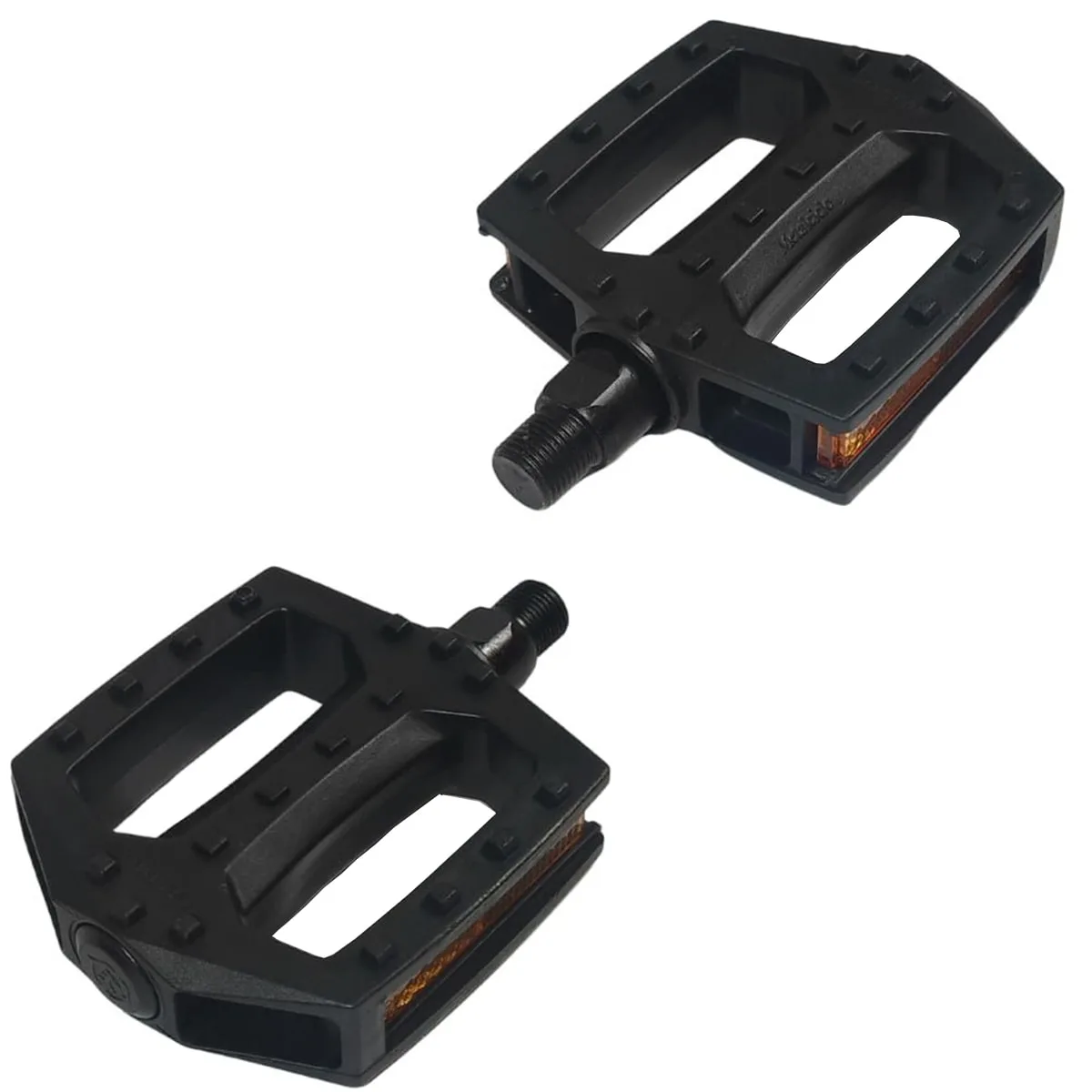 Pedal Bike Metalciclo Plataforma Inglês 9/16 Preto Nylon