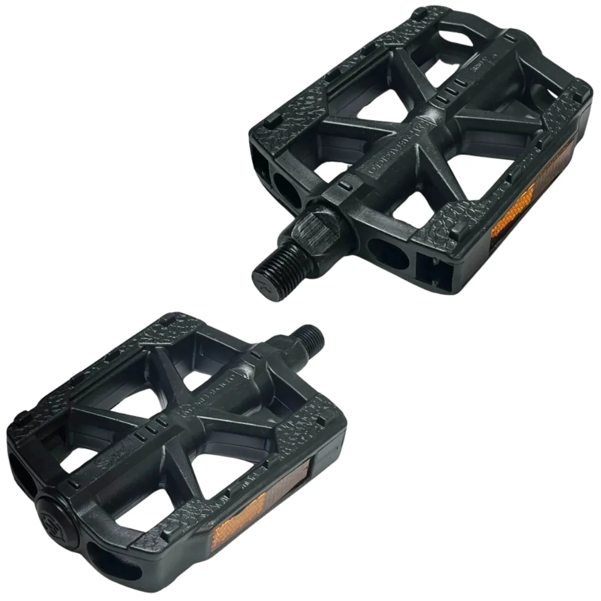Pedal Bike Metalciclo Stone Sueco 1/2 Preto Nylon