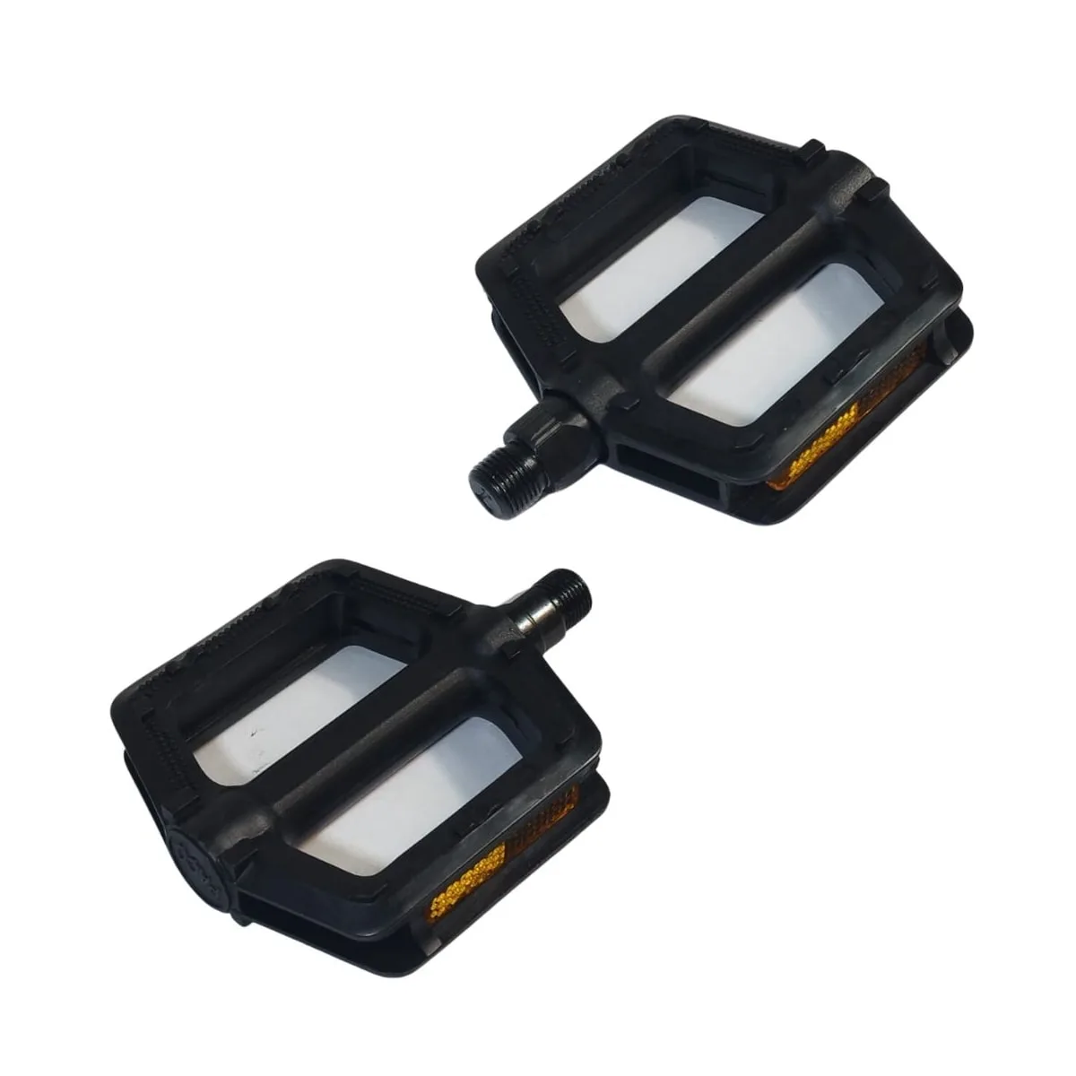 Pedal Bike Paco Plataforma Inglês 9/16 Preto Nylon