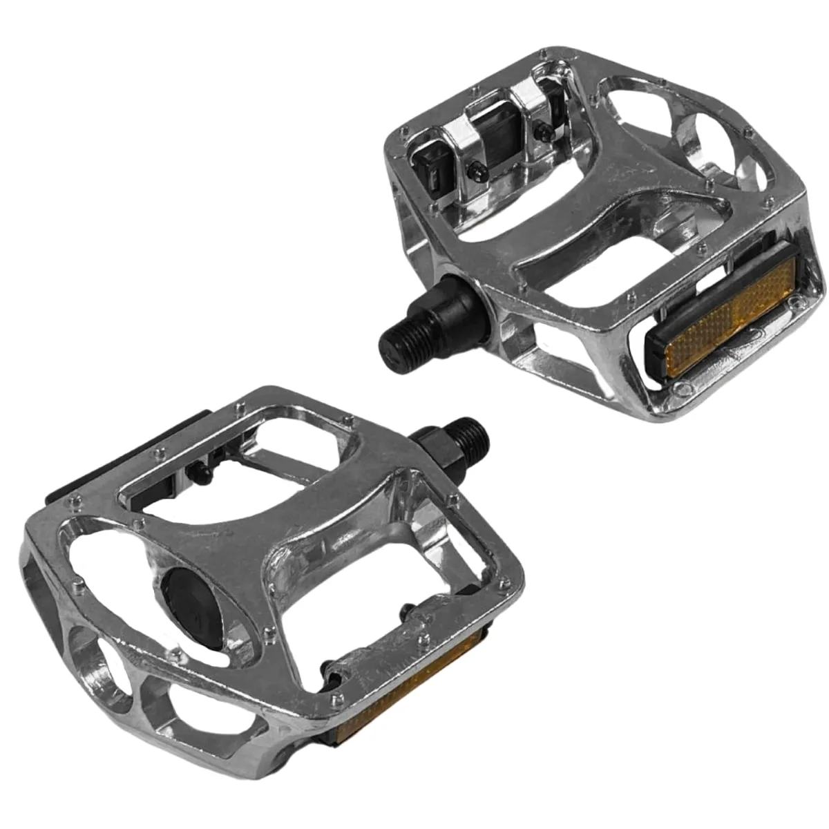 Pedal Bike Saiguan Plataforma Sueco 1/2 Polido Alumínio