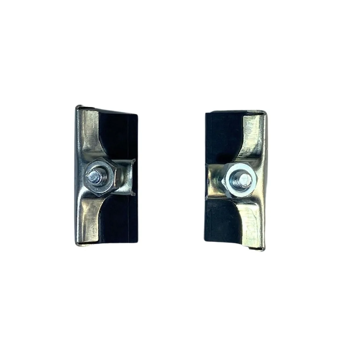 Sapata de Freio Ferradura Silbike 33mm Prata ( 2 Unidades )