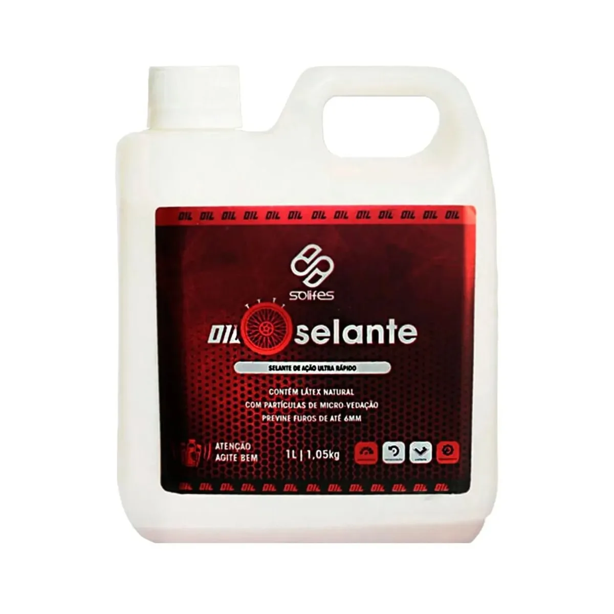 Selante Solifes Líquido Veda Furos 1 Litros