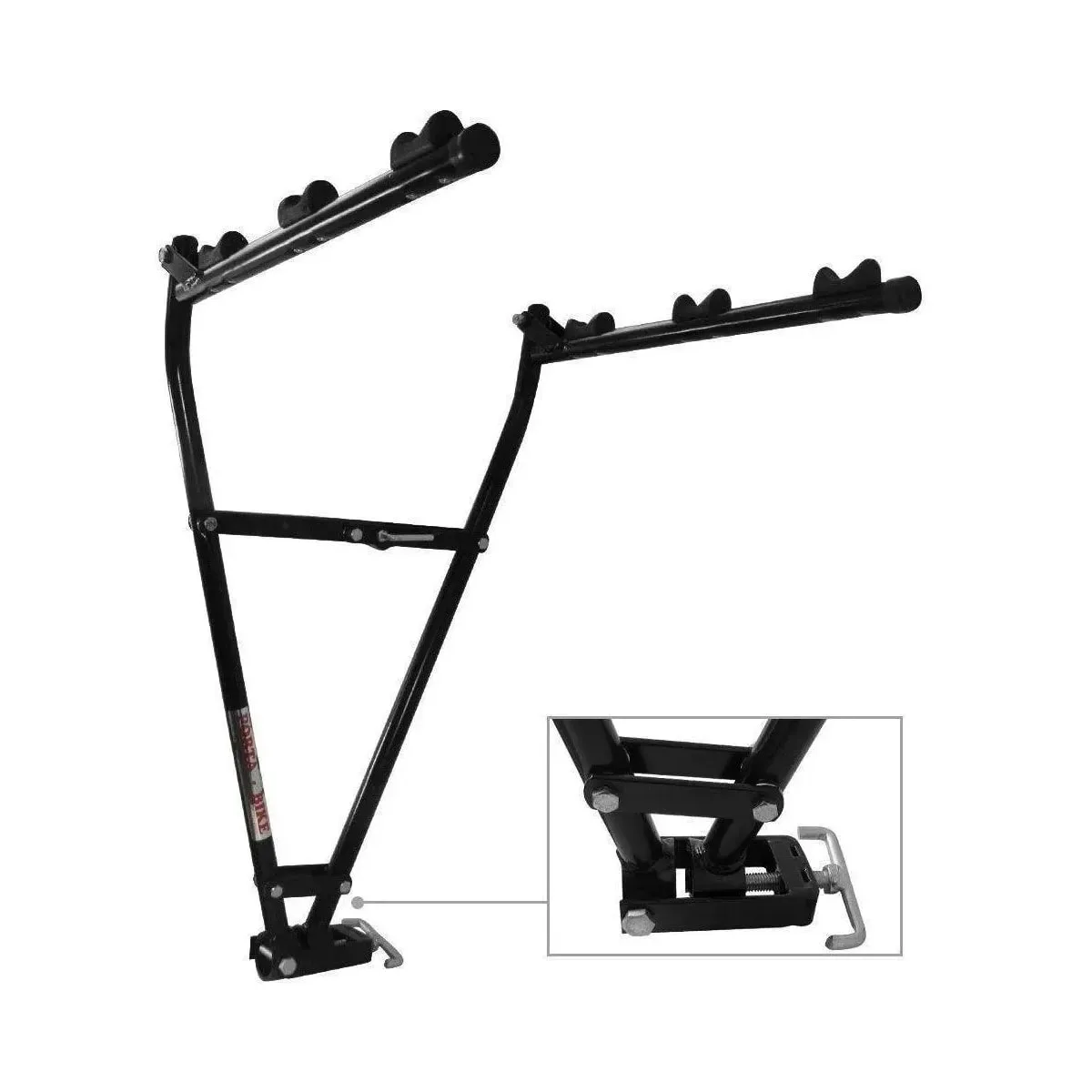 Transbike Reboque Metal Lini Aço em V para 3 Bikes